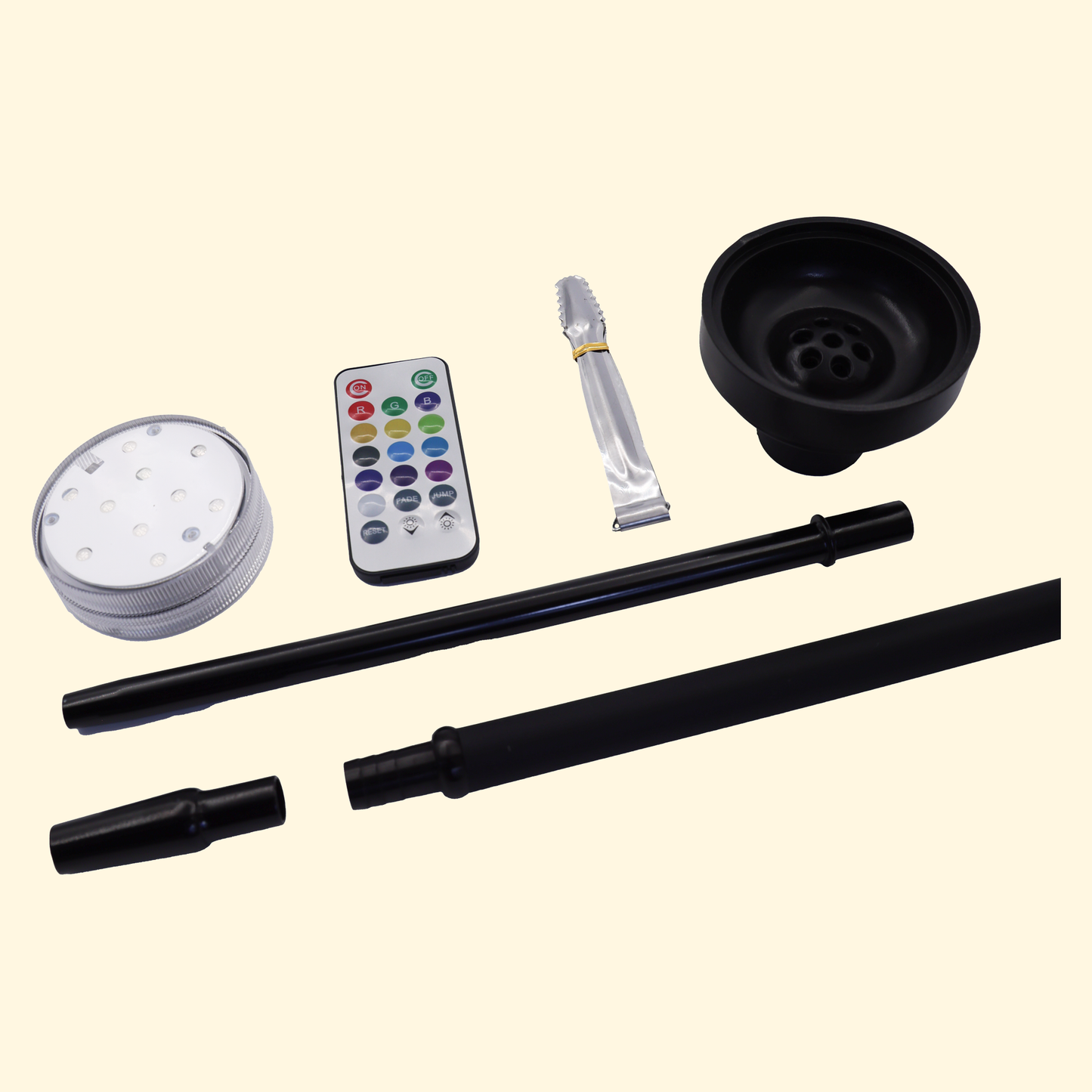 Box hookah accessories included in hookah set