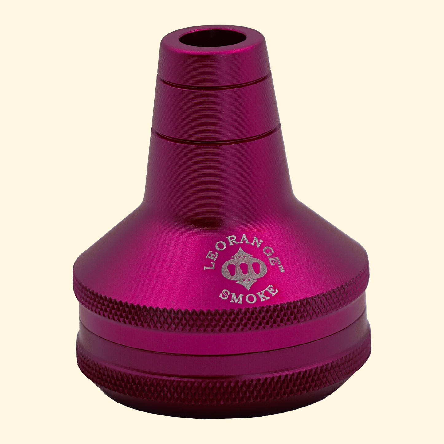 Pink molasses catcher front view