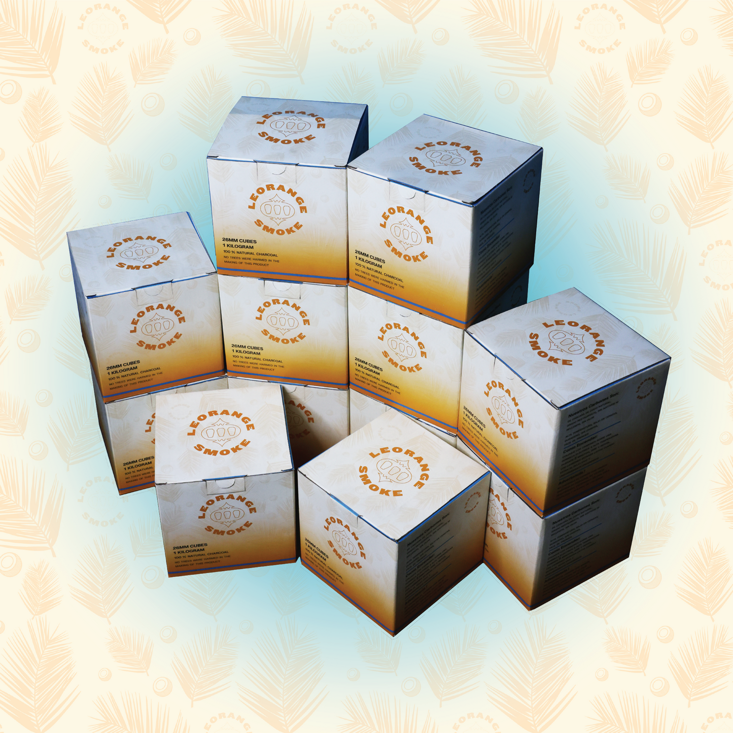 Large Bundle diplay showcasing multiple neatly arranged boxes